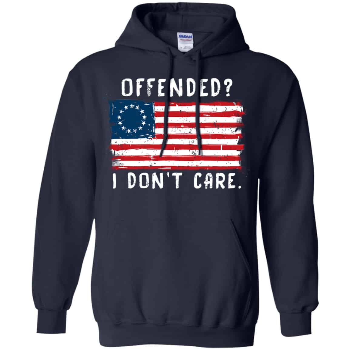 Betsy Ross 1776 Flag Offended? I Don’t Care Shirt, Hoodie, Tank