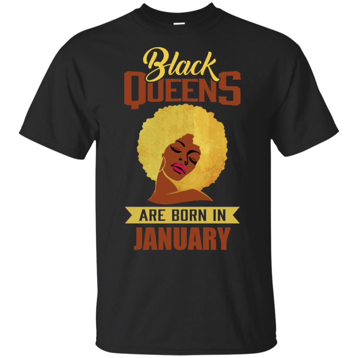 Black Queens Are Born In January T-Shirts, Hoodie, Tank