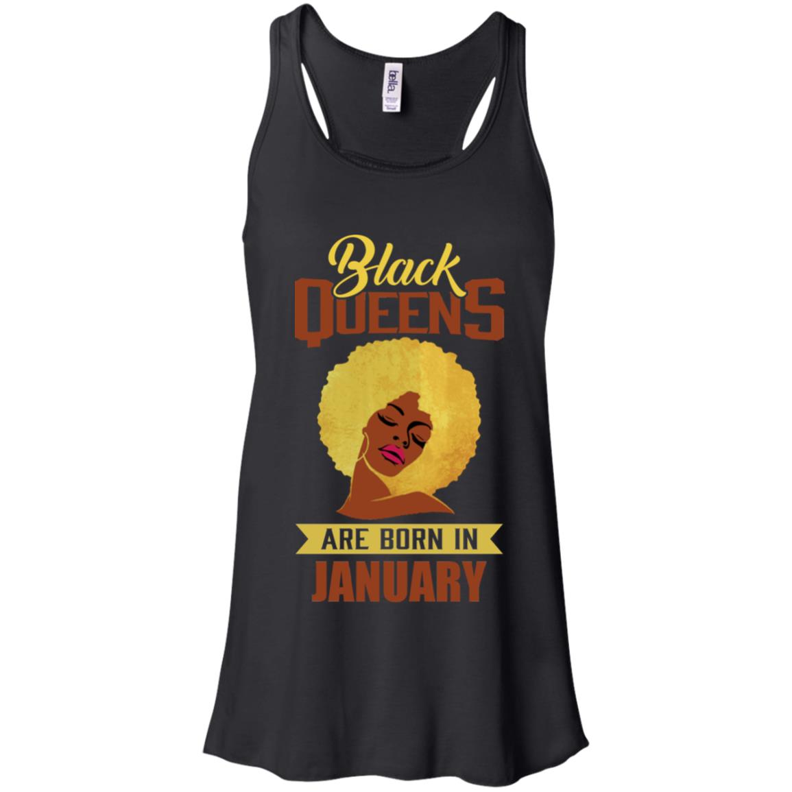 Black Queens Are Born In January T-Shirts, Hoodie, Tank