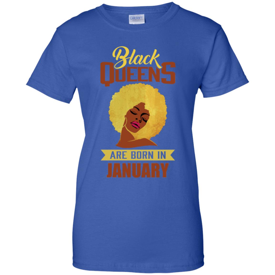 Black Queens Are Born In January T-Shirts, Hoodie, Tank