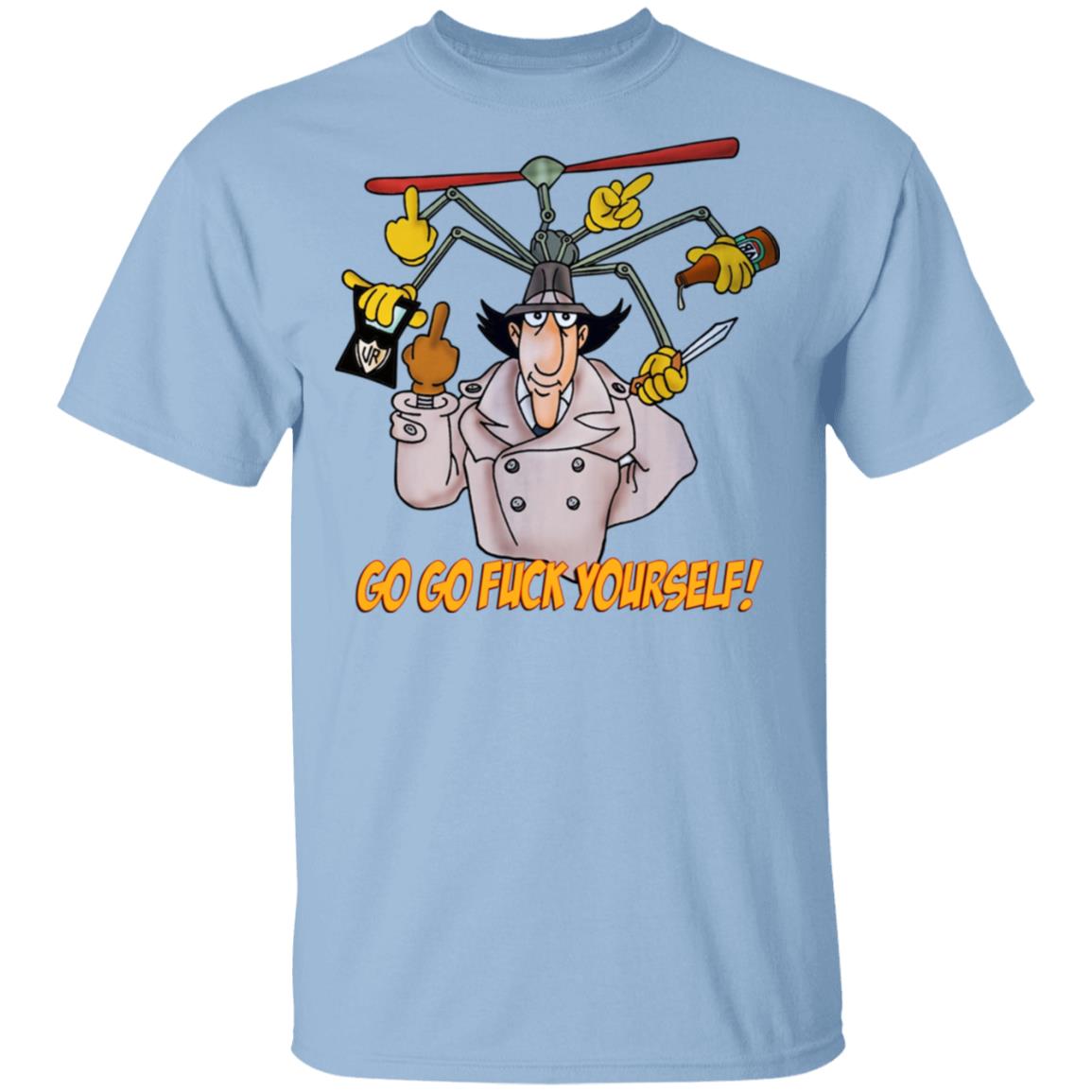 Go Go Fuck Yourself Gadget Detective Shirt, Hoodie, Tank