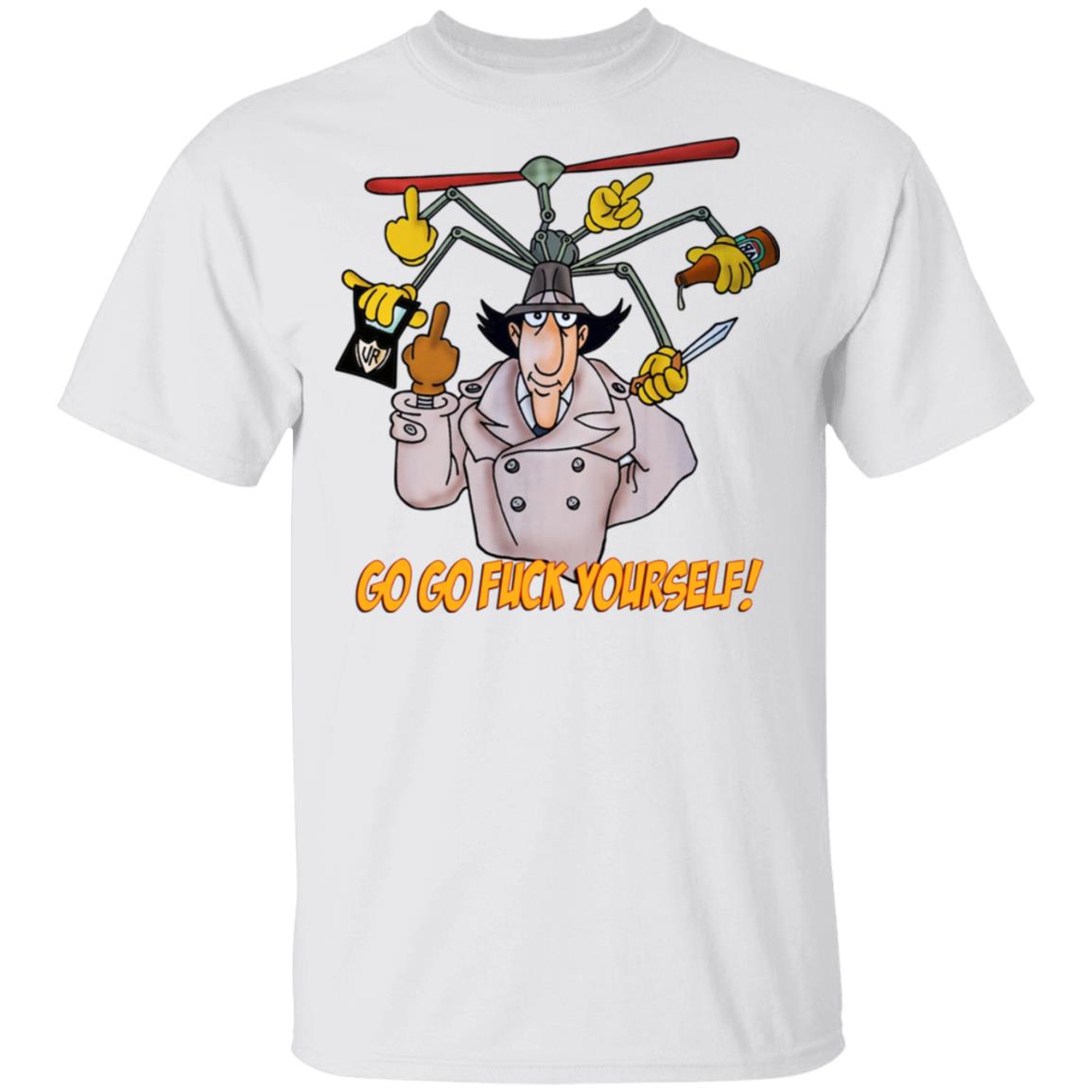 Go Go Fuck Yourself Gadget Detective Shirt, Hoodie, Tank
