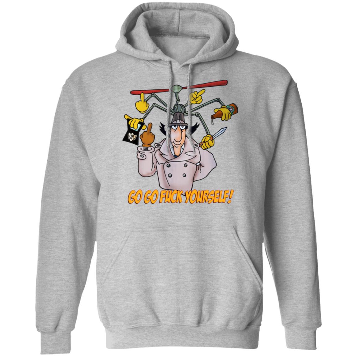 Go Go Fuck Yourself Gadget Detective Shirt, Hoodie, Tank