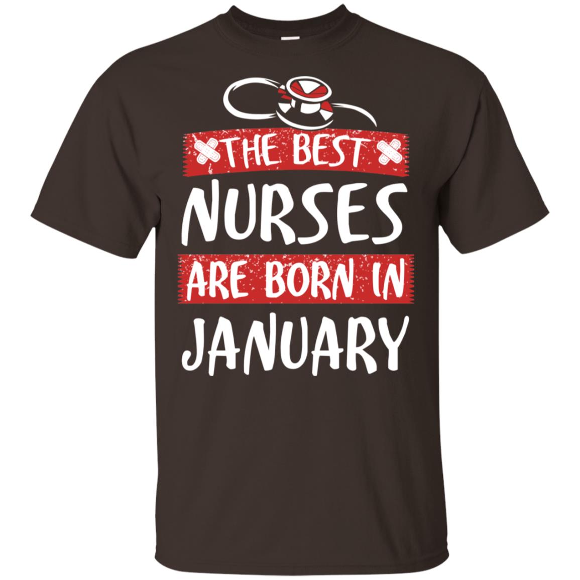 The Best Nurses Are Born In January Birthday T-Shirts, Hoodie, Tank