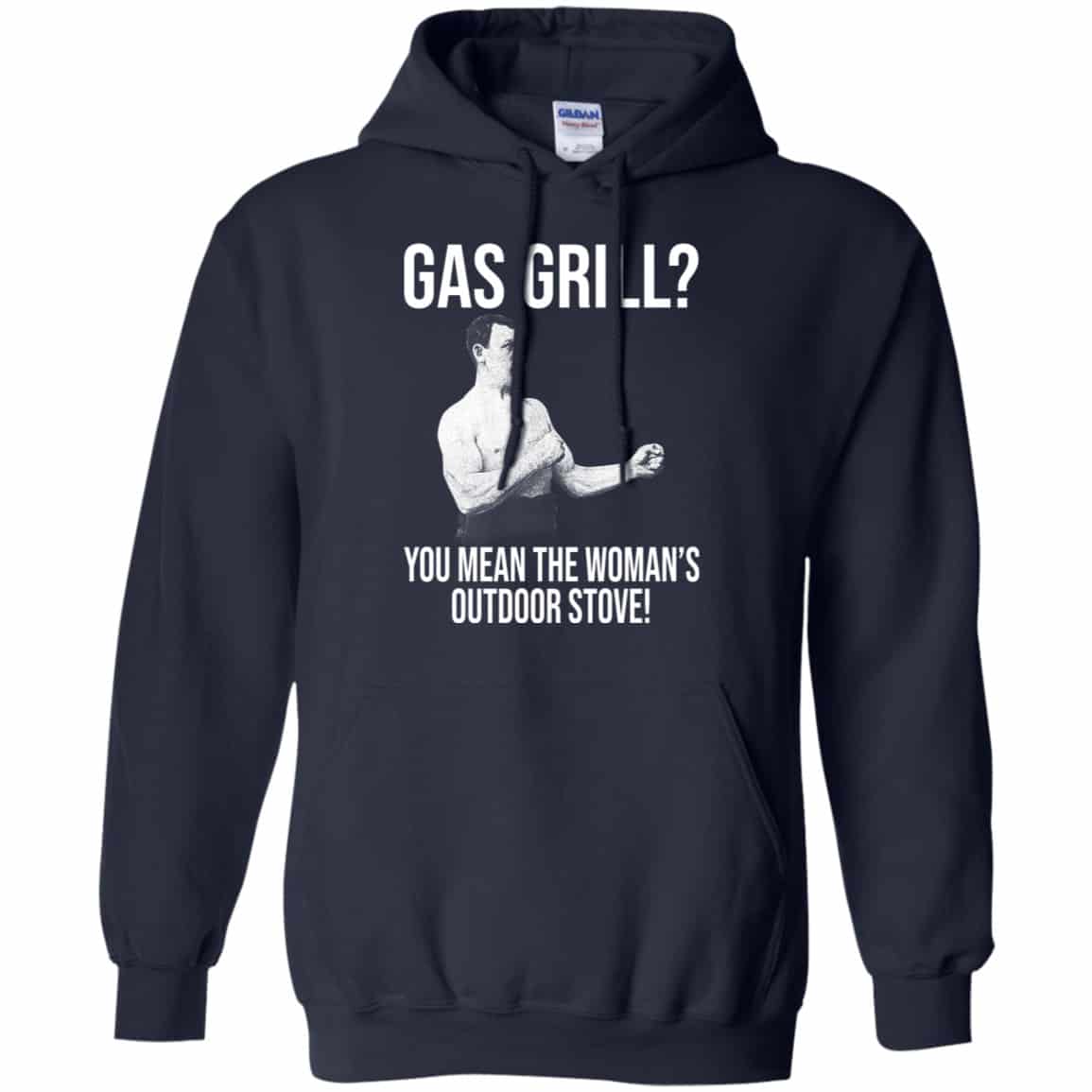 Gas Grill? You Mean The Woman’s Outdoor Stove Shirt, Hoodie, Tank