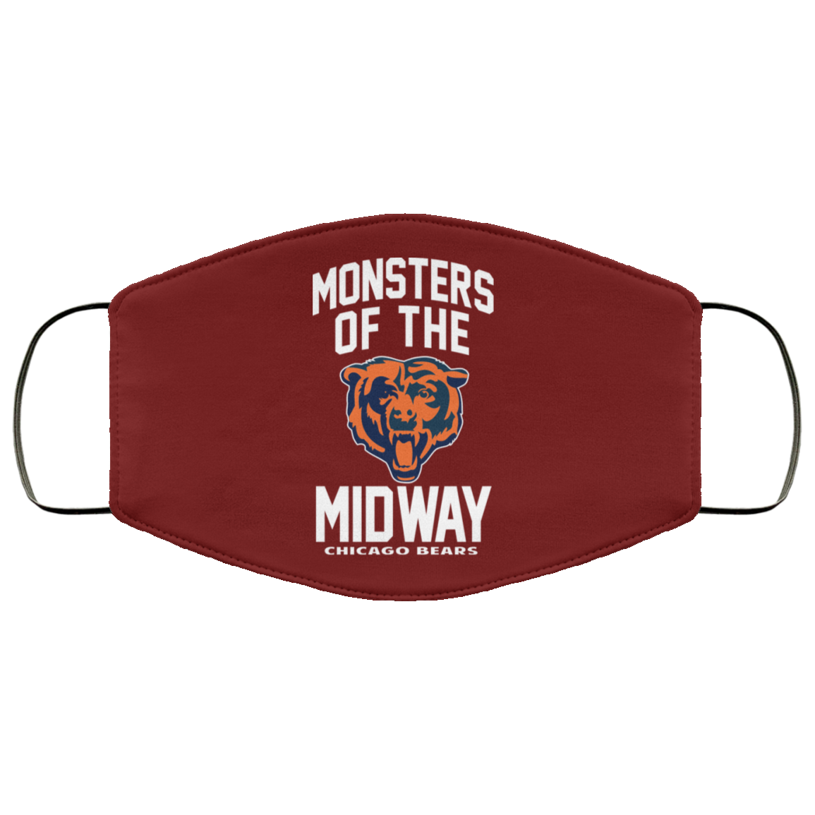 Monsters Of The Midway Chicago Bears Face Mask