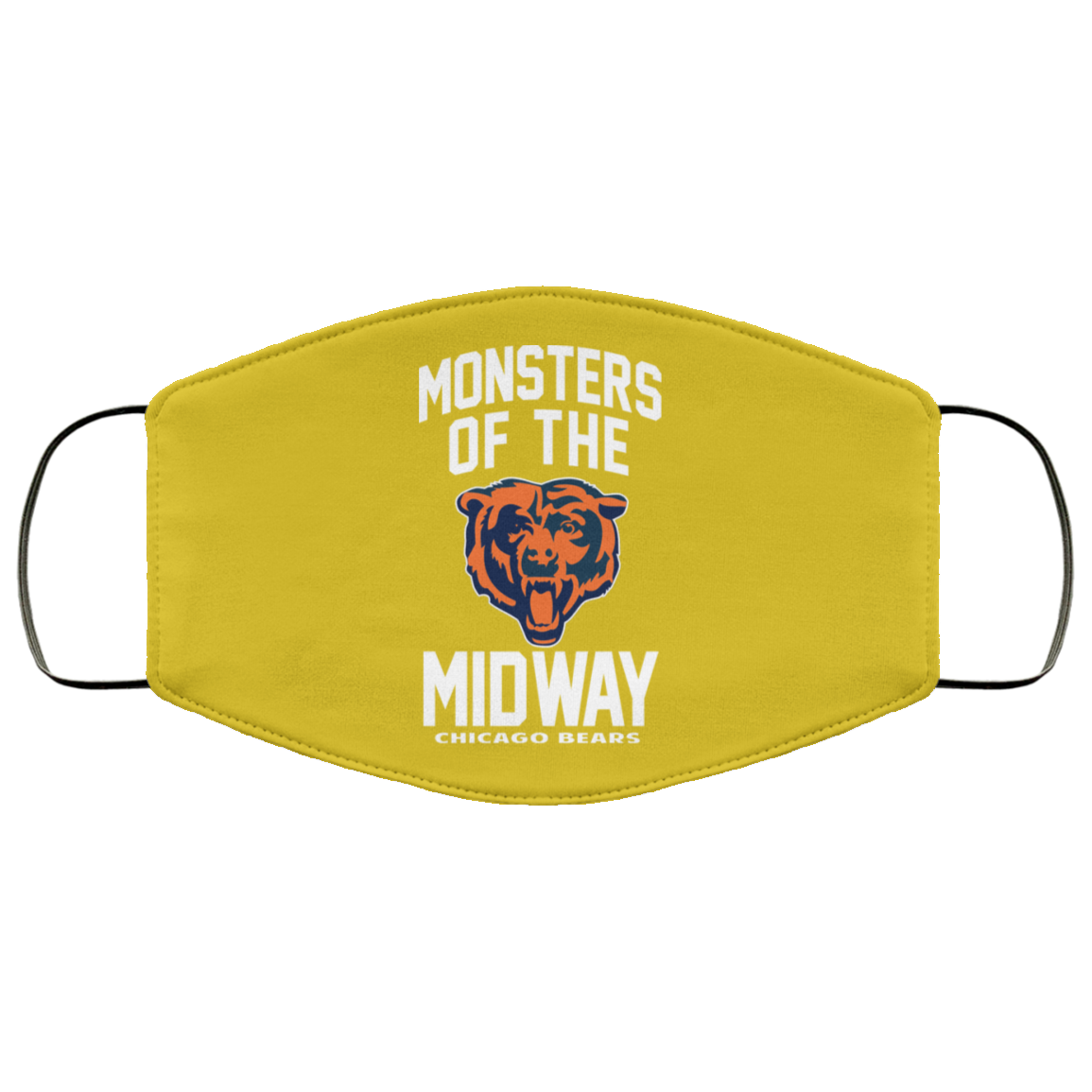 Monsters Of The Midway Chicago Bears Face Mask