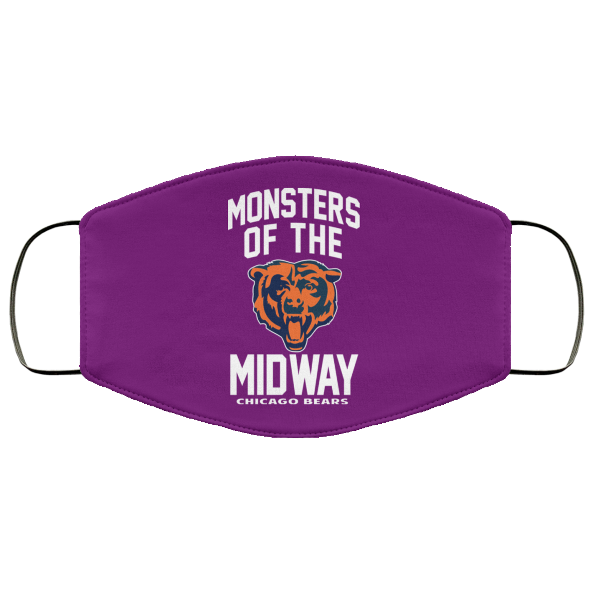 Monsters Of The Midway Chicago Bears Face Mask