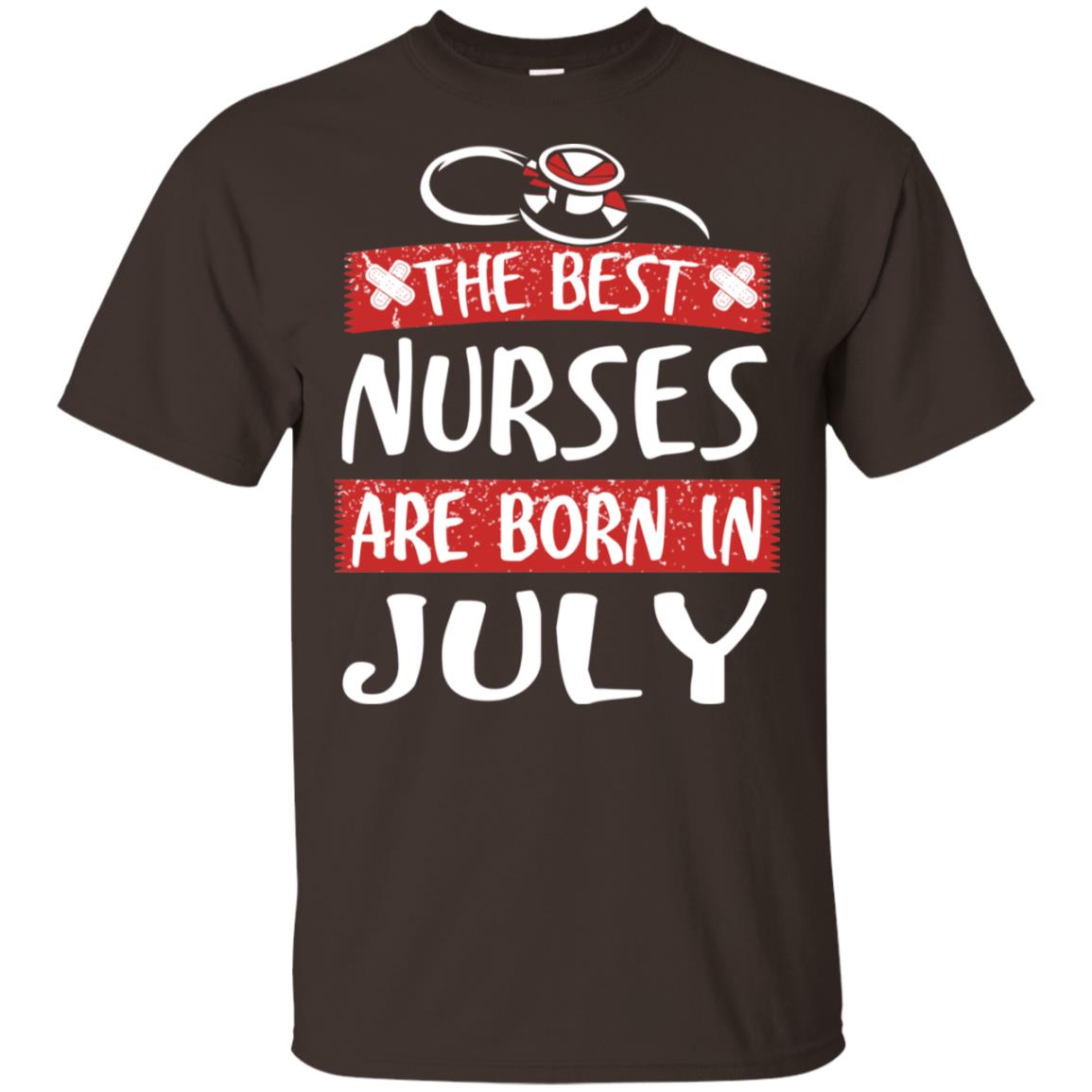 The Best Nurses Are Born In July Birthday T-Shirts, Hoodie, Tank