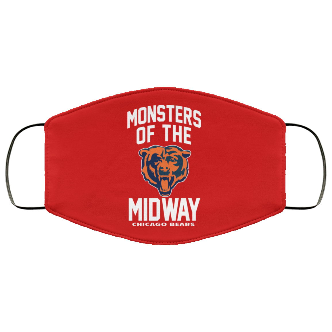 Monsters Of The Midway Chicago Bears Face Mask