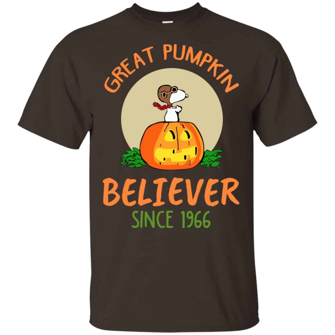 Great Pumpkin Believer Since 1966 T-Shirts, Hoodie, Tank