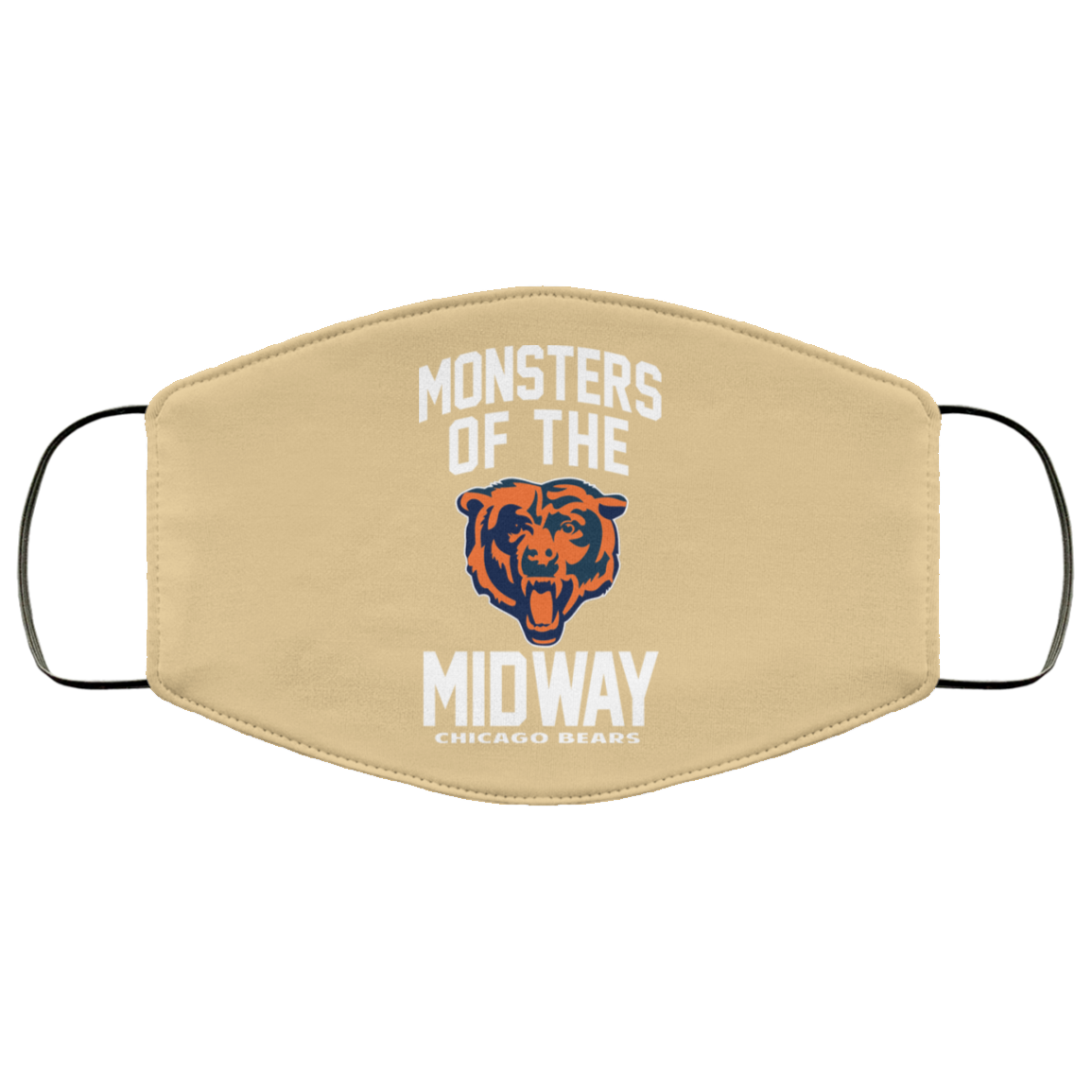 Monsters Of The Midway Chicago Bears Face Mask