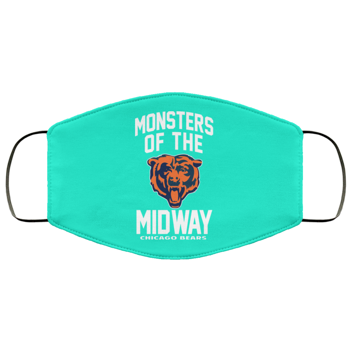 Monsters Of The Midway Chicago Bears Face Mask