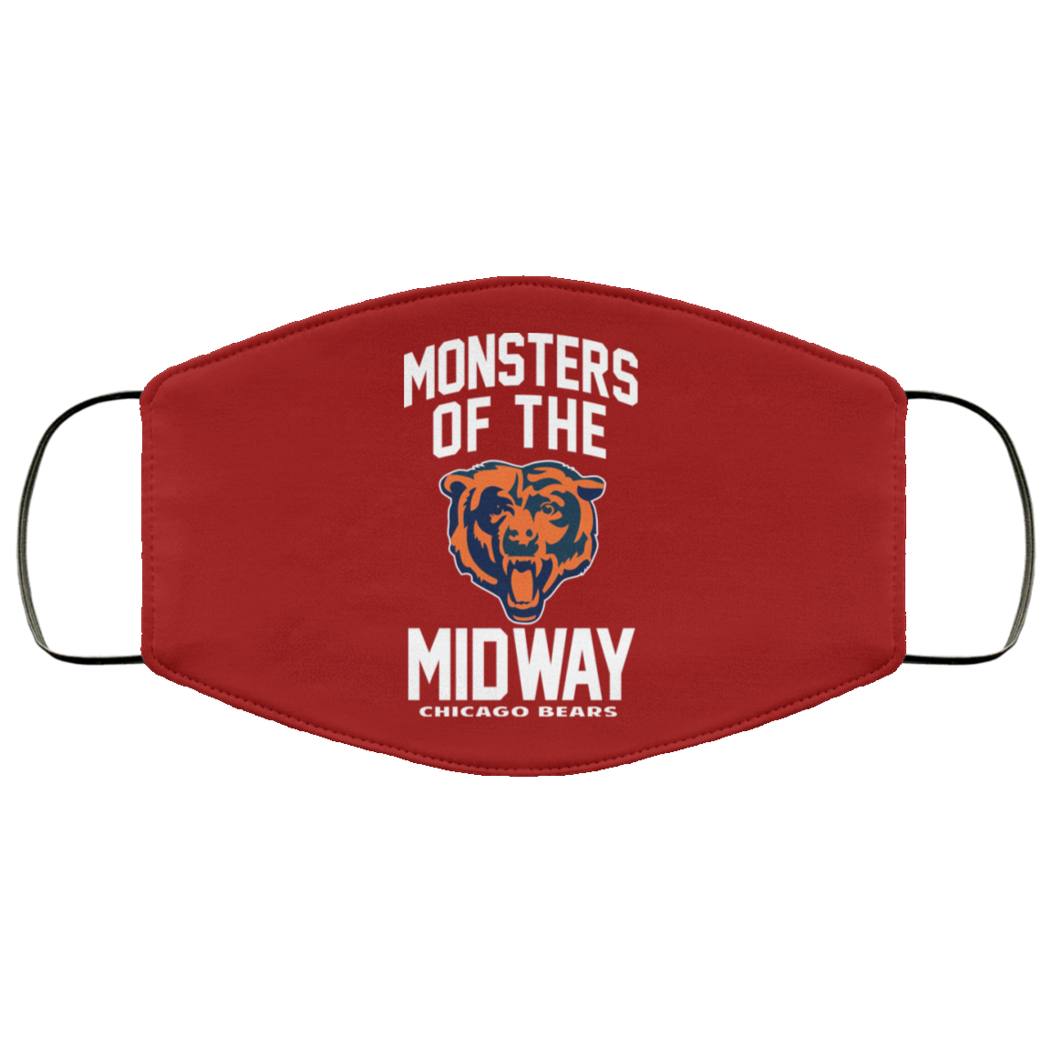 Monsters Of The Midway Chicago Bears Face Mask