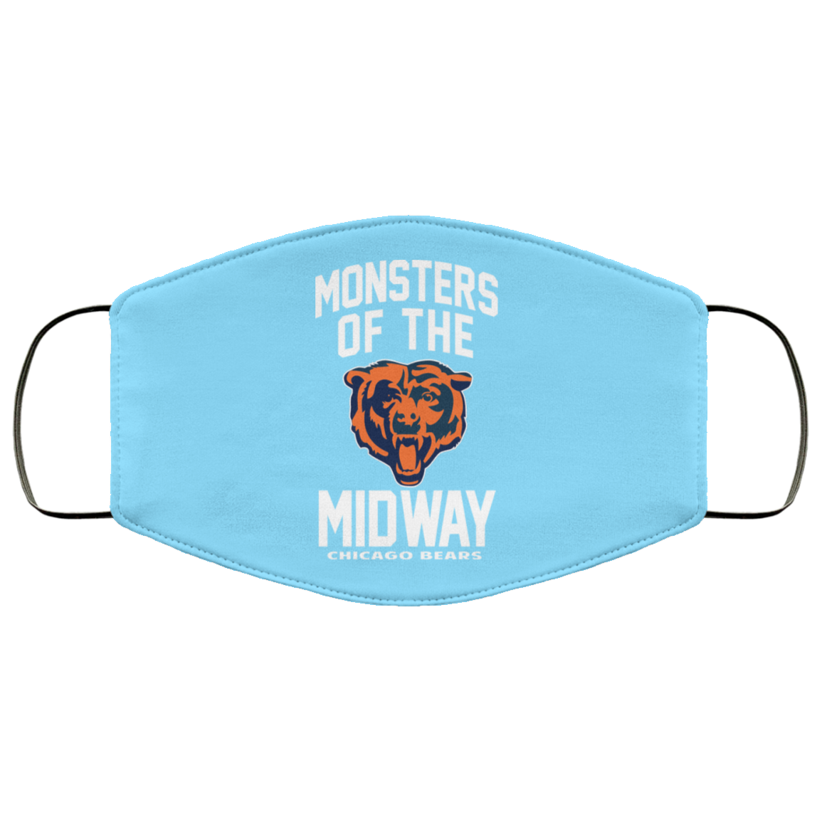 Monsters Of The Midway Chicago Bears Face Mask