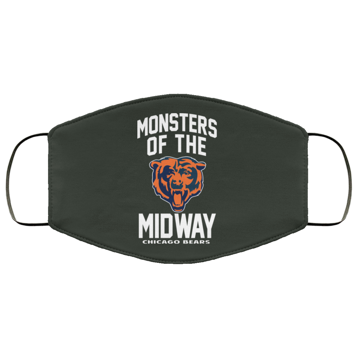 Monsters Of The Midway Chicago Bears Face Mask