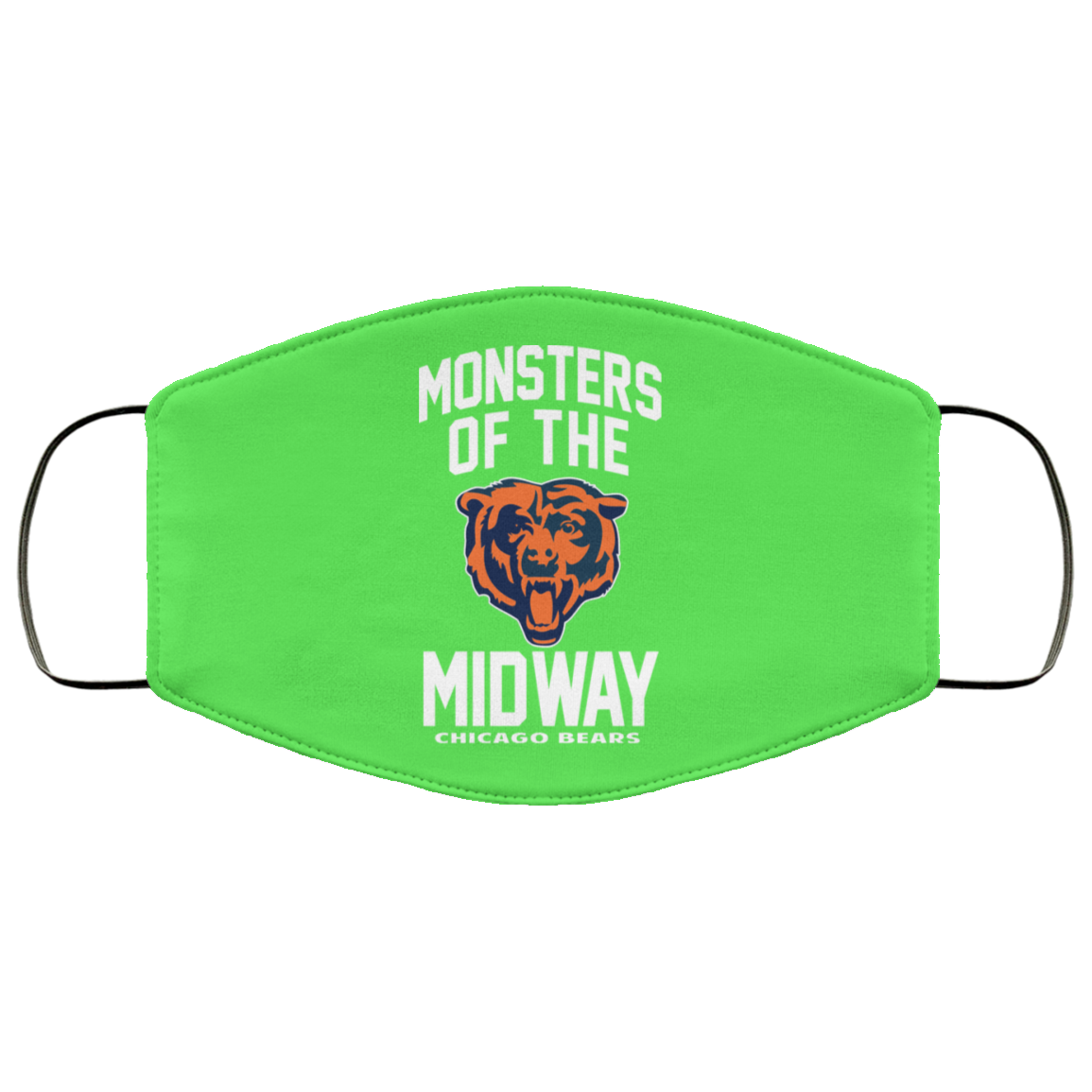 Monsters Of The Midway Chicago Bears Face Mask
