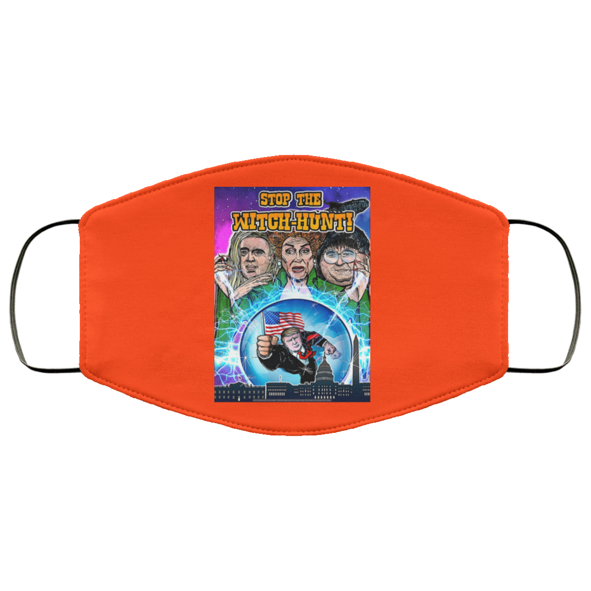 Donald Trump Stop The Witch-Hunt Face Mask