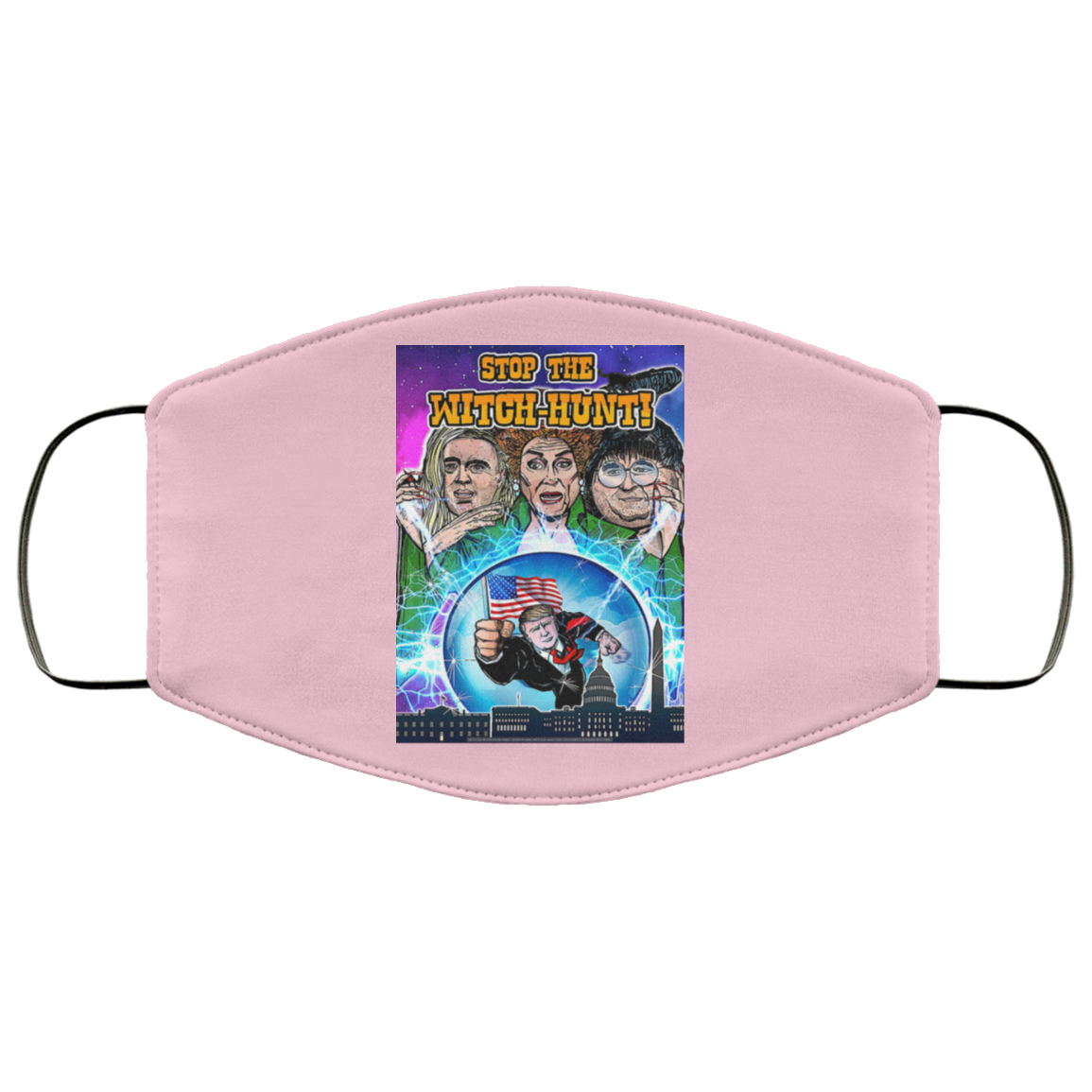 Donald Trump Stop The Witch-Hunt Face Mask