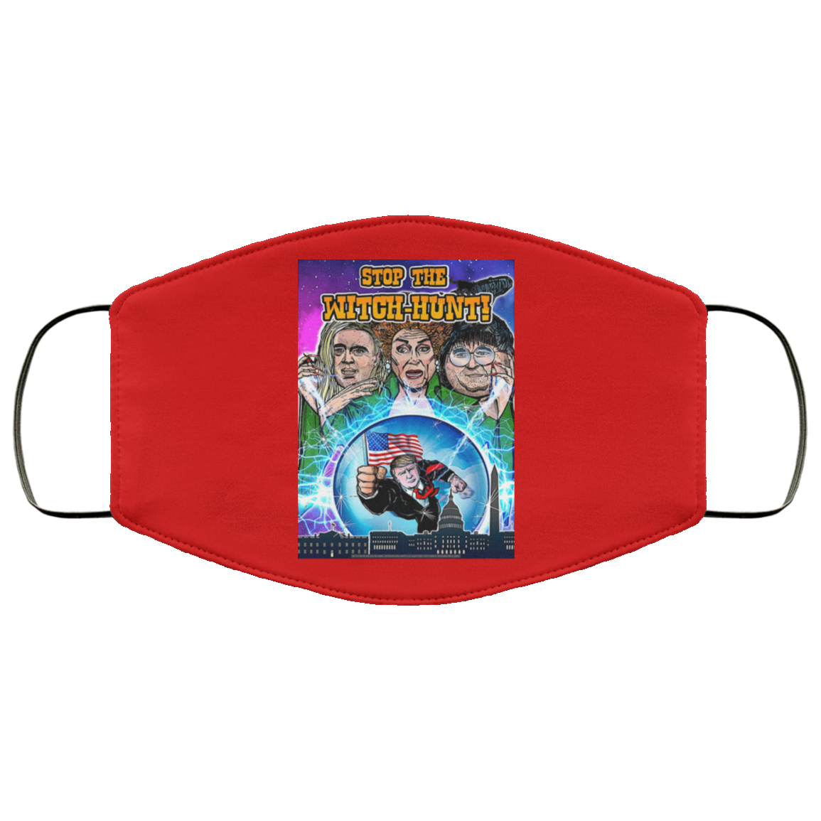 Donald Trump Stop The Witch-Hunt Face Mask