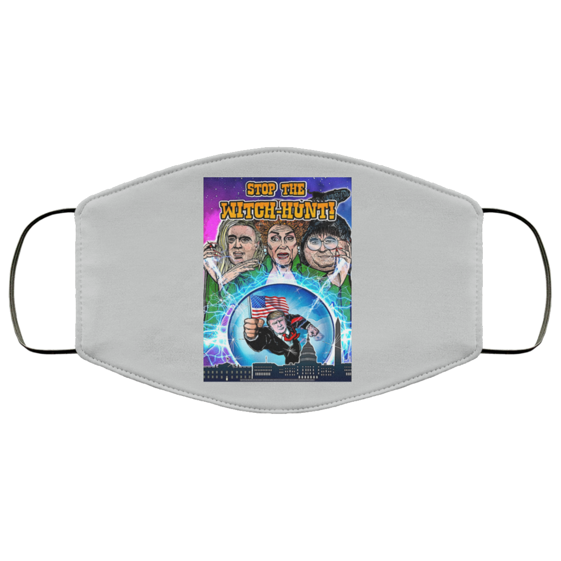 Donald Trump Stop The Witch-Hunt Face Mask