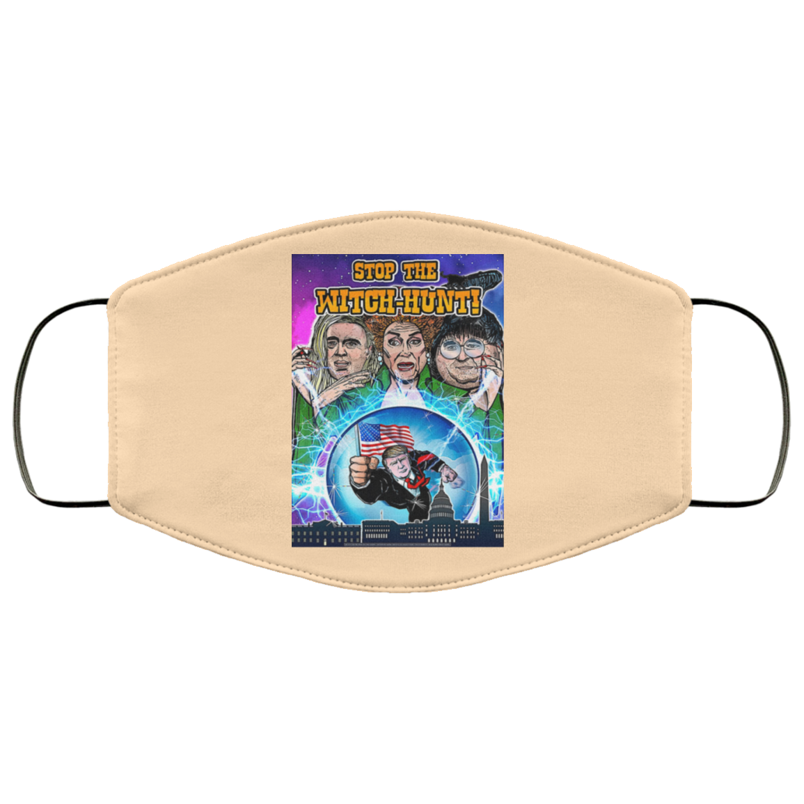 Donald Trump Stop The Witch-Hunt Face Mask