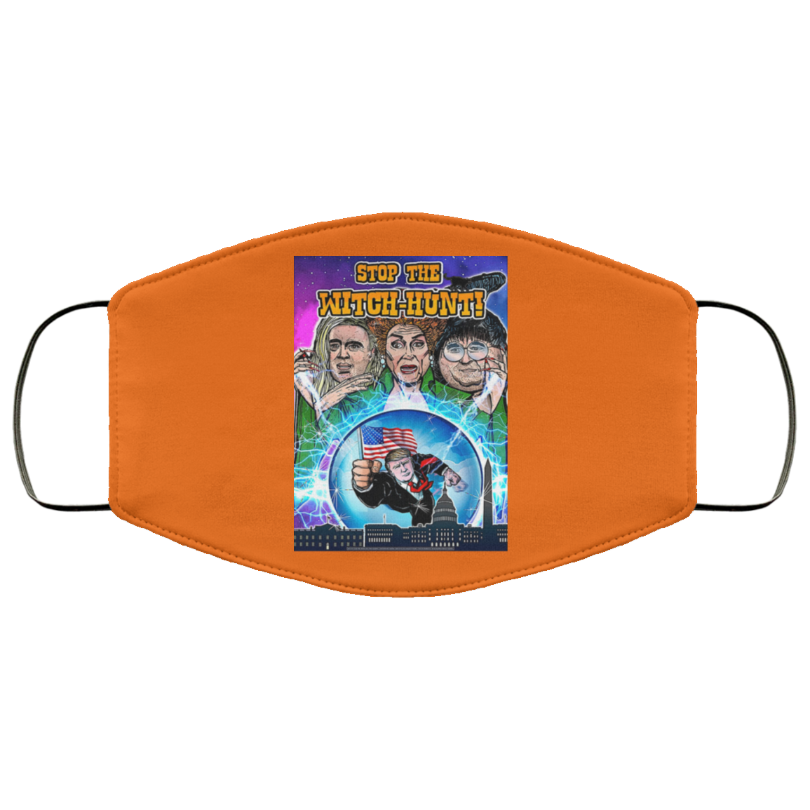 Donald Trump Stop The Witch-Hunt Face Mask