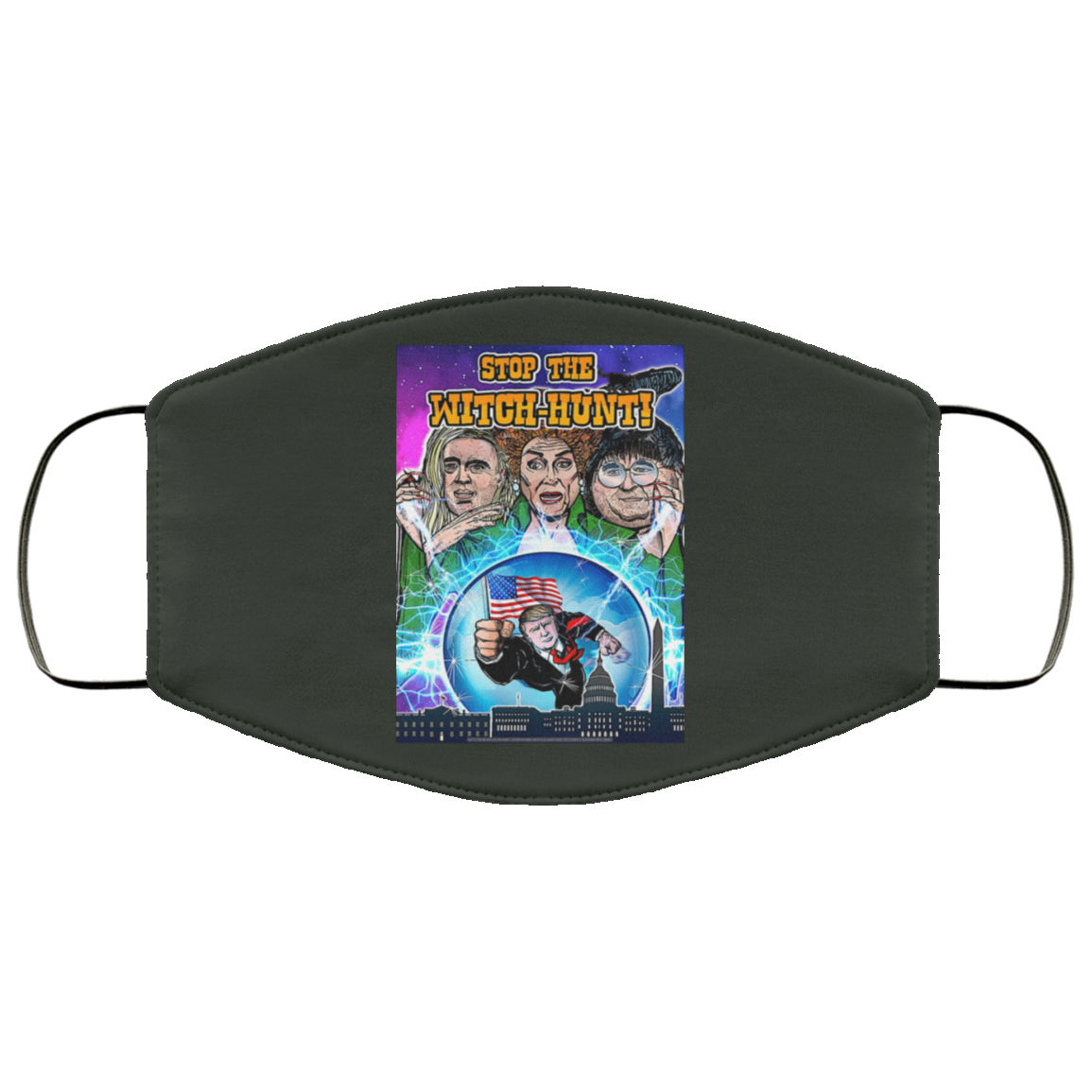 Donald Trump Stop The Witch-Hunt Face Mask