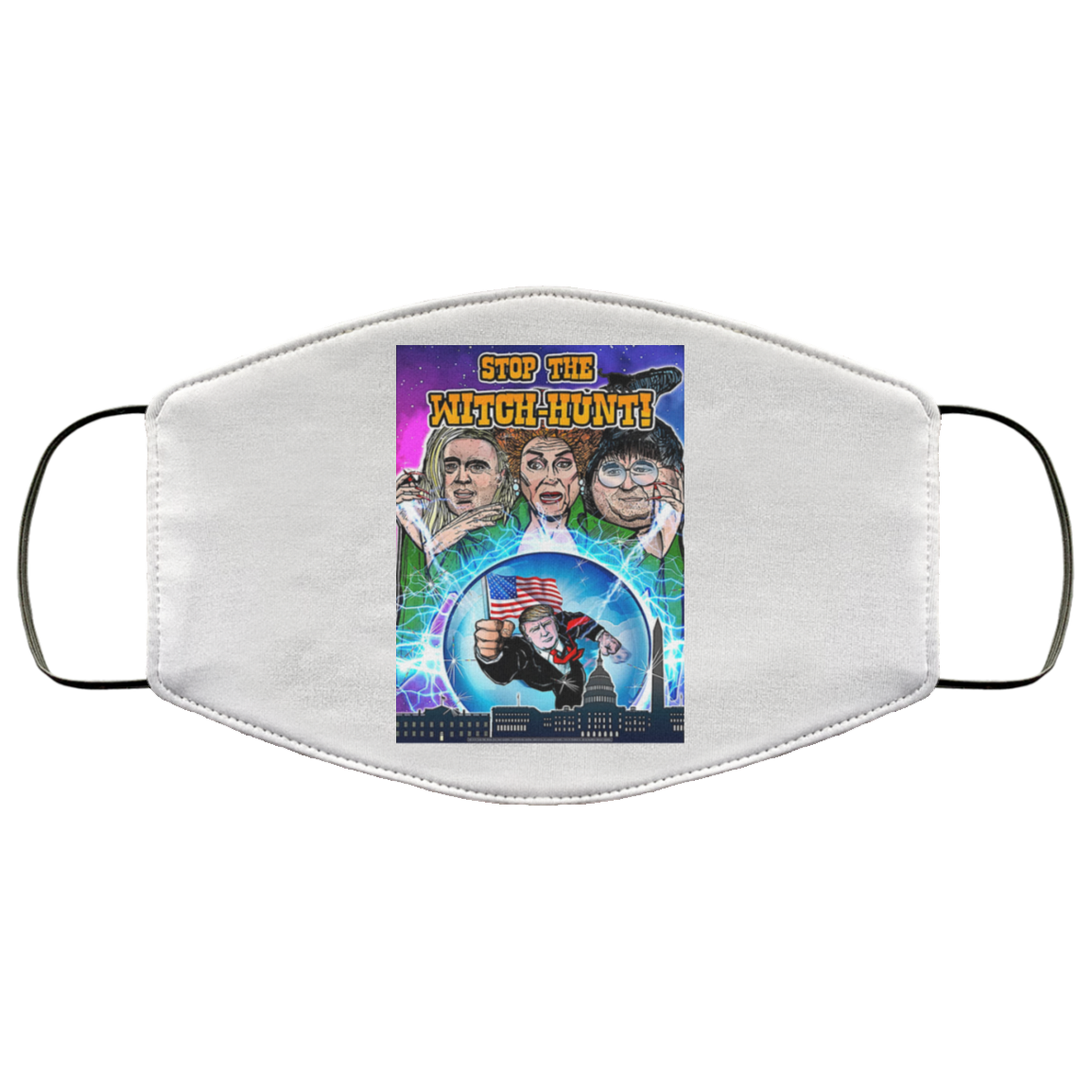 Donald Trump Stop The Witch-Hunt Face Mask