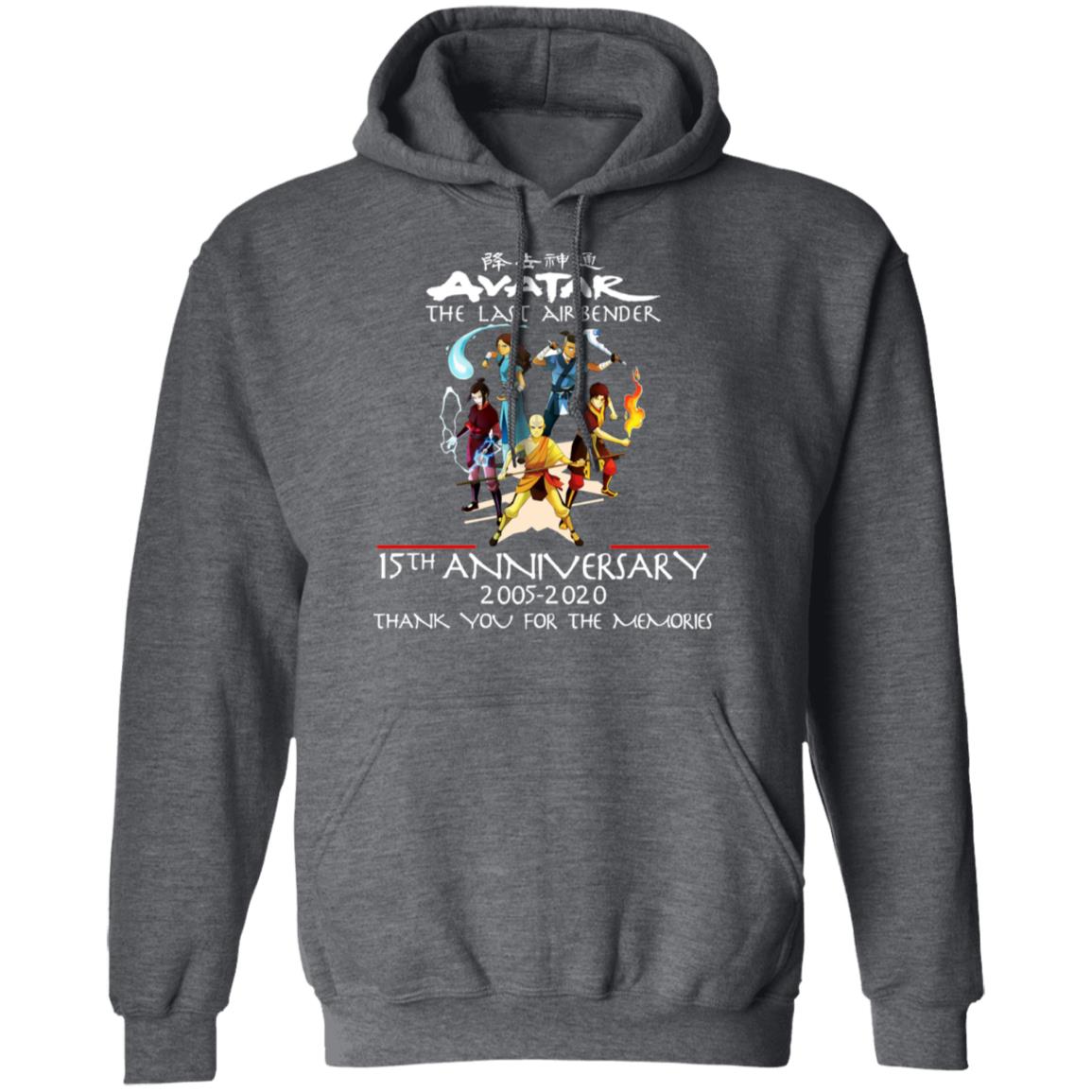 The Last Airbender Avatar 15th Anniversary 2005 2020 Shirt, Hoodie, Tank