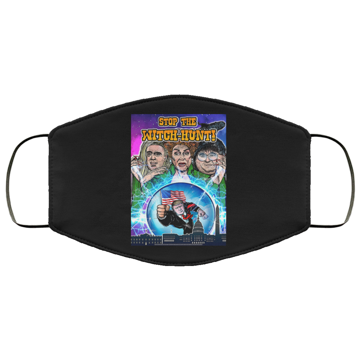 Donald Trump Stop The Witch-Hunt Face Mask