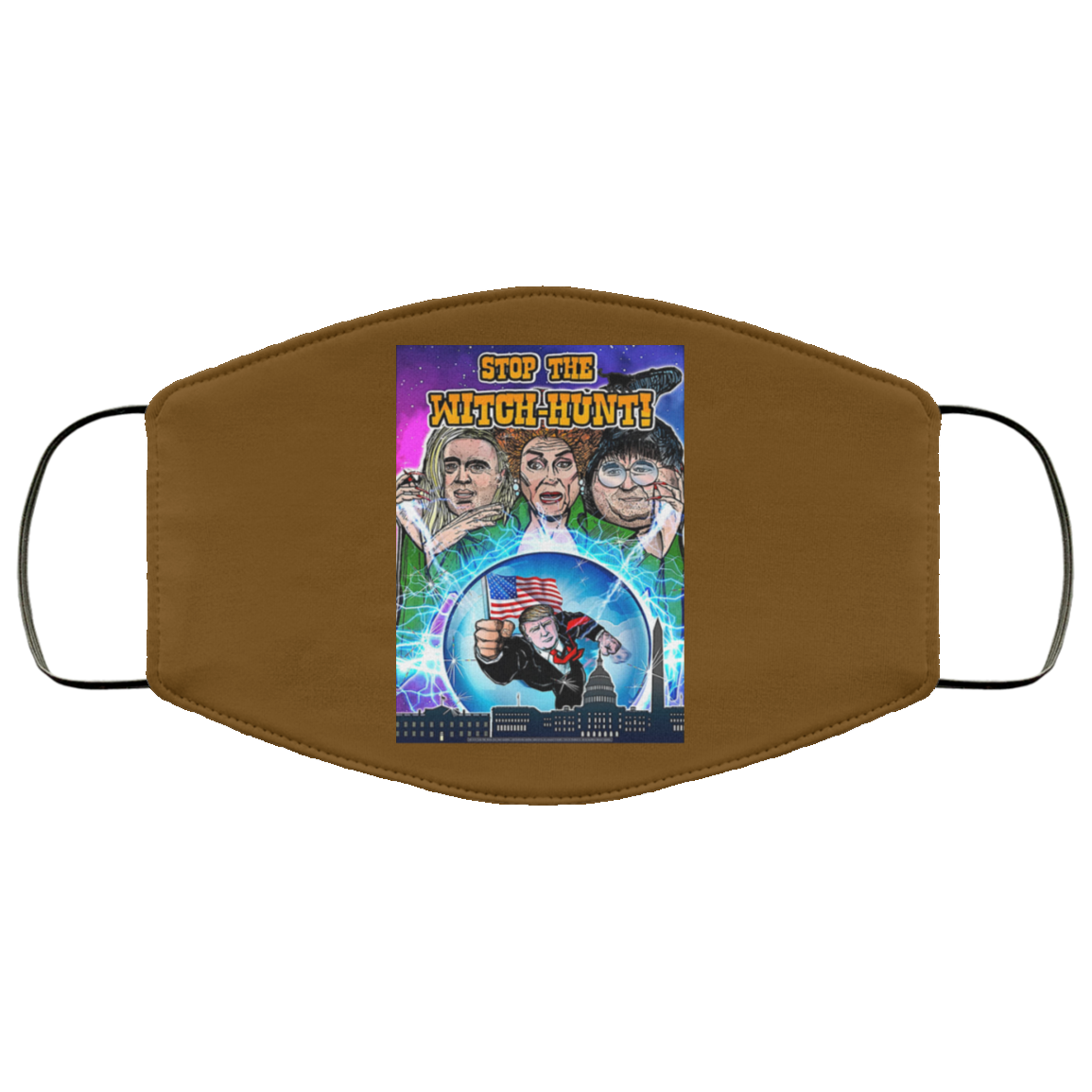 Donald Trump Stop The Witch-Hunt Face Mask