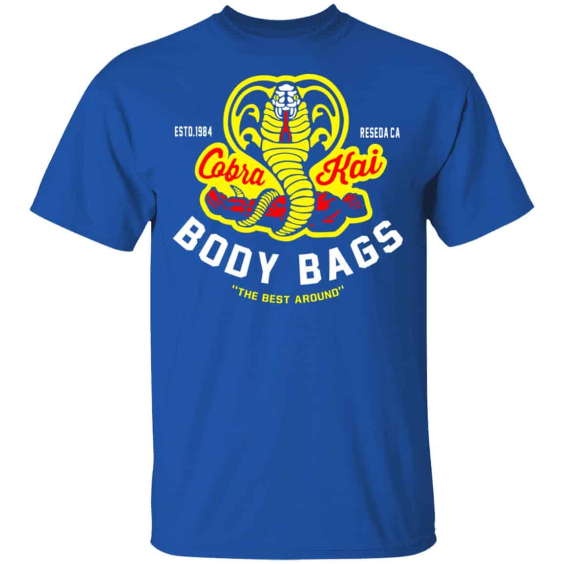 Cobra Kai Body Bags Karate Kid Parody Fan Art Shirt, Hoodie, Tank