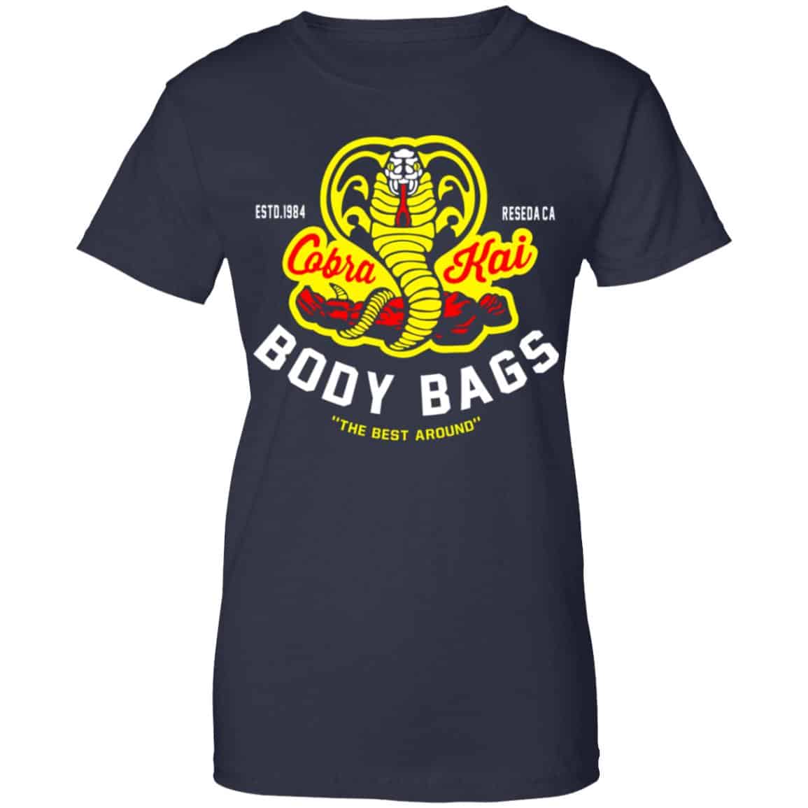 Cobra Kai Body Bags Karate Kid Parody Fan Art Shirt, Hoodie, Tank