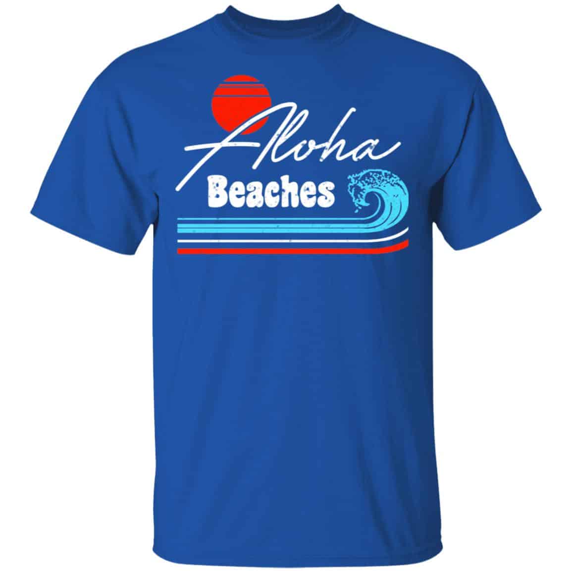 Aloha Beaches Vintage Retro Shirt, Hoodie, Tank