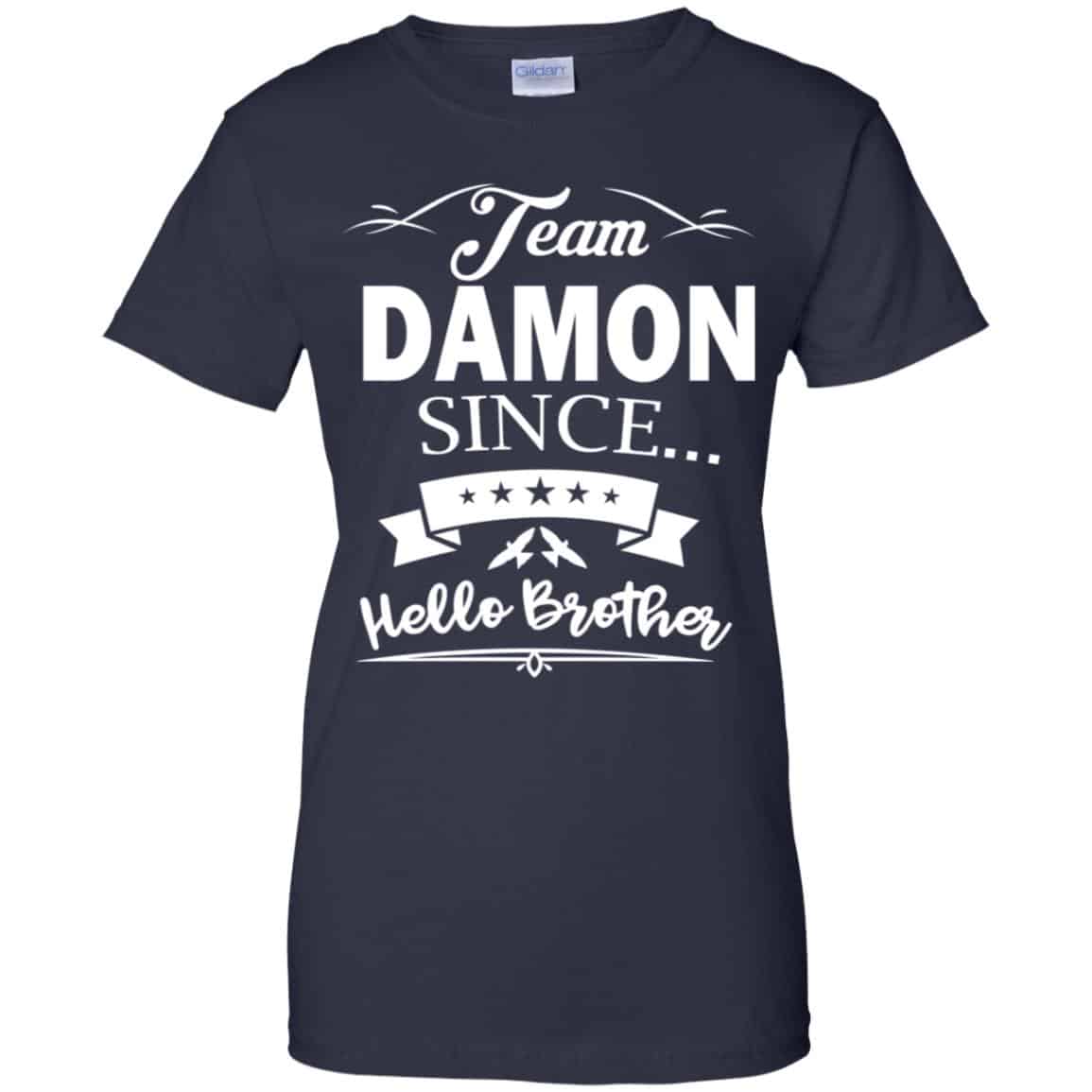 Damon Salvatore: Team Damon Since Hello Brother T-Shirts, Hoodie, Tank