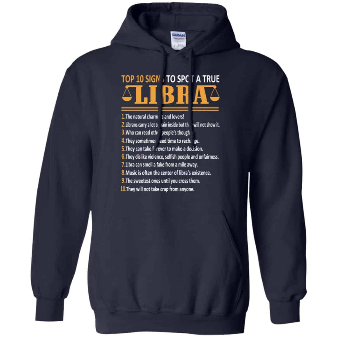 Top 10 Signs To Spot A True Libra Shirt, Hoodie, Tank