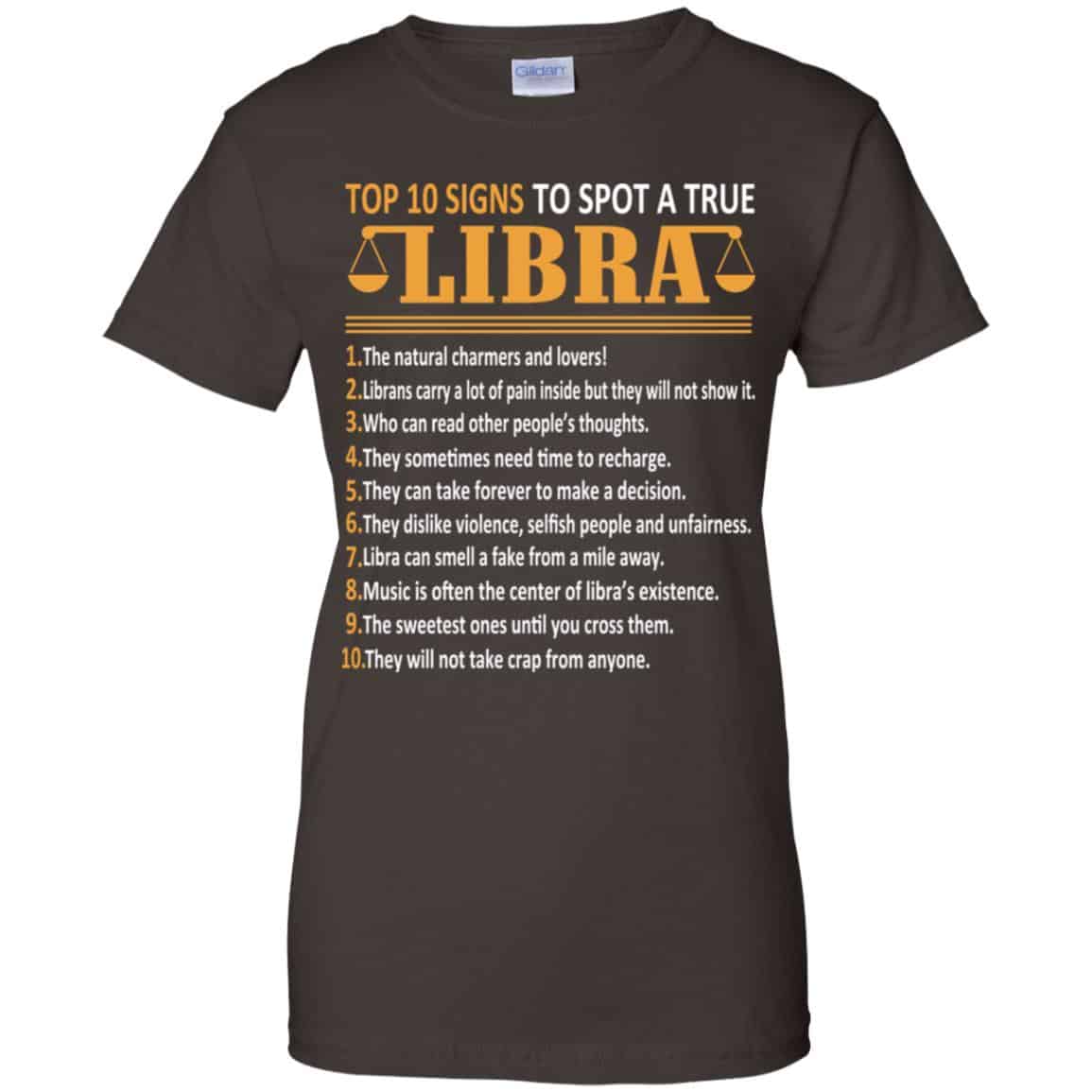Top 10 Signs To Spot A True Libra Shirt, Hoodie, Tank