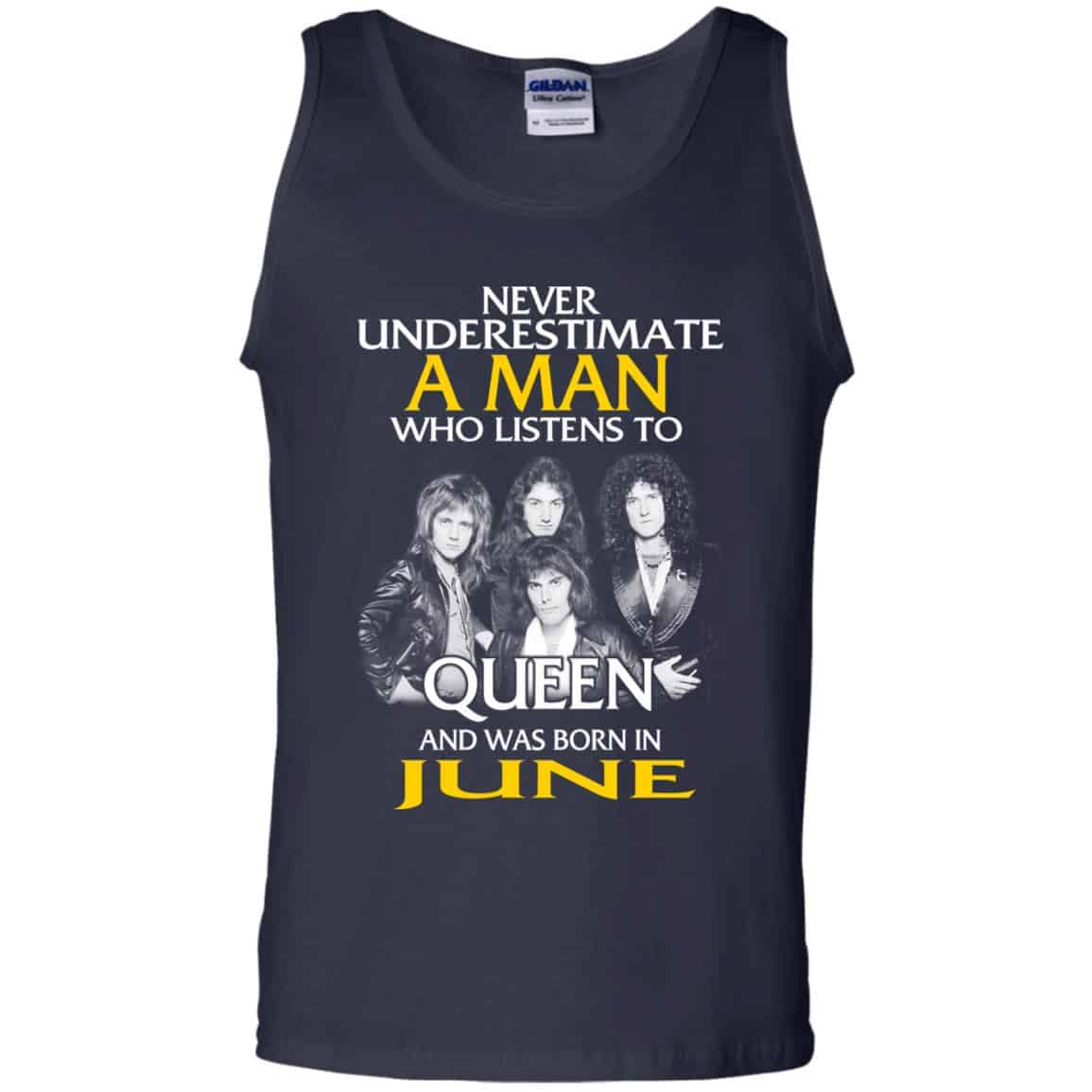 A Man Who Listens To Queen And Was Born In June T-Shirts, Hoodie, Tank