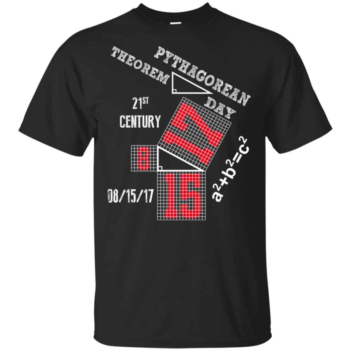 Pythagorean Theorem Day August 2017 Shirt, Hoodie, Tank
