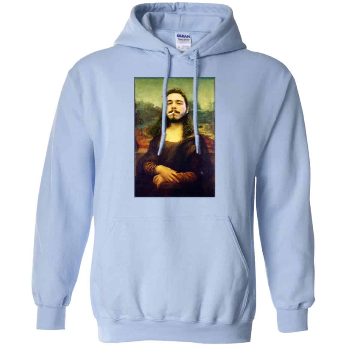 Post Malone Mona Lisa Smoking T-Shirts, Hoodie, Tank