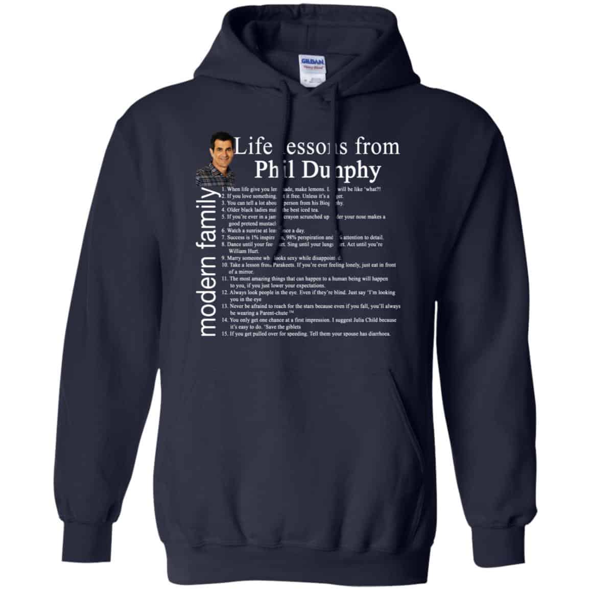 Modern Family: Life Lessons From Phil Dunphy Shirt, Hoodie, Tank
