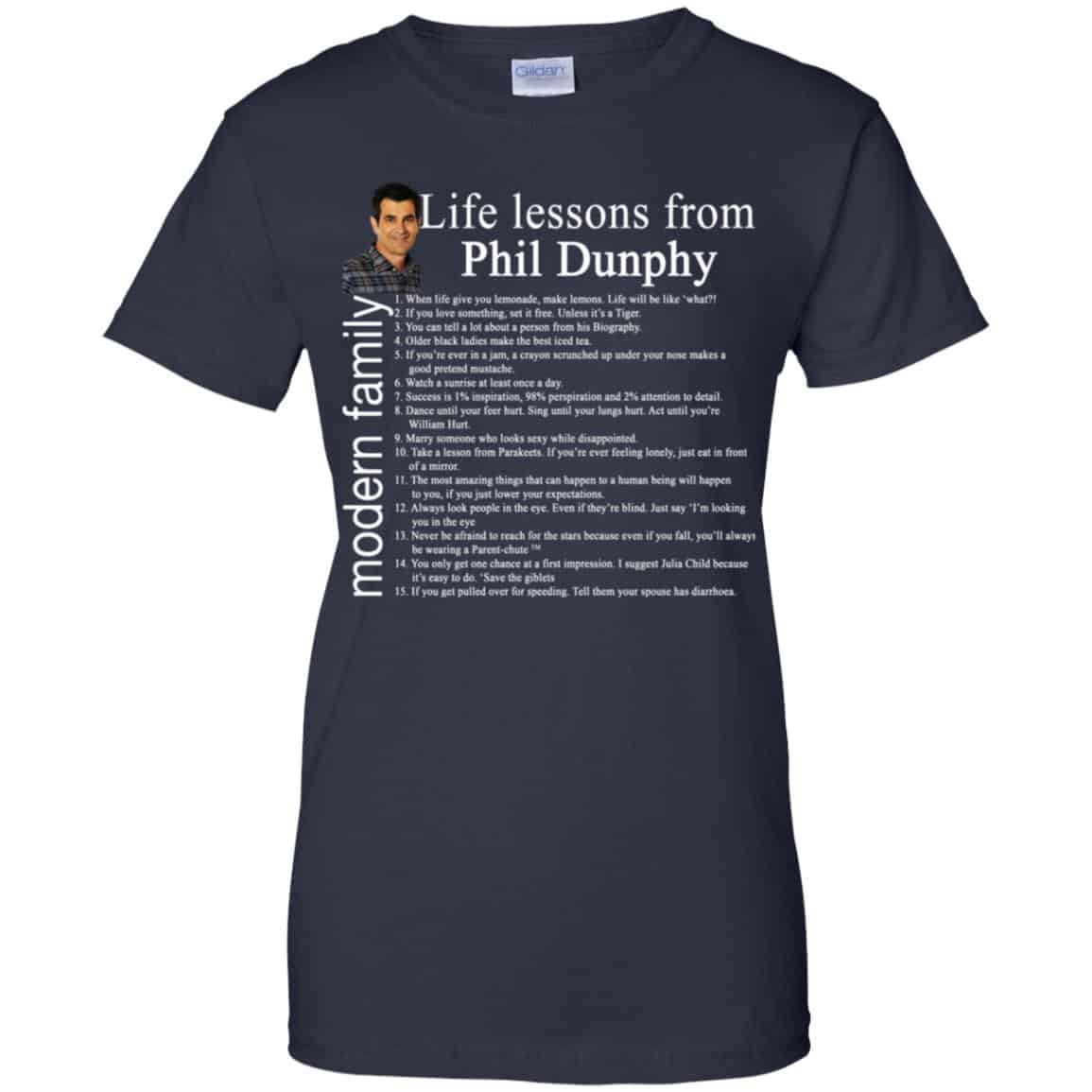 Modern Family: Life Lessons From Phil Dunphy Shirt, Hoodie, Tank