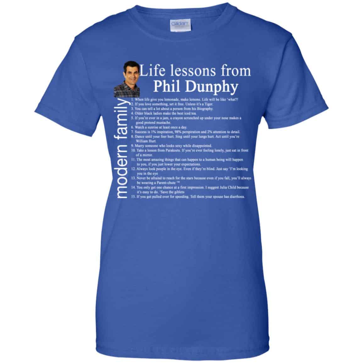 Modern Family: Life Lessons From Phil Dunphy Shirt, Hoodie, Tank