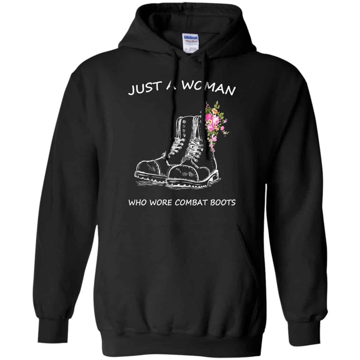 Just A Woman Who Wore Combat Boots T-Shirts, Hoodie, Tank