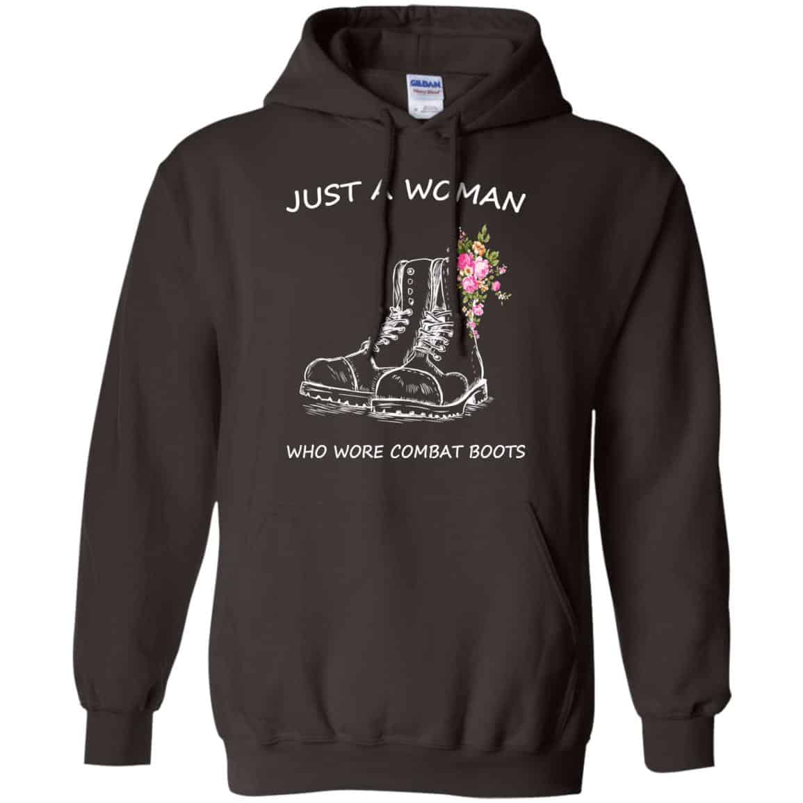 Just A Woman Who Wore Combat Boots T-Shirts, Hoodie, Tank