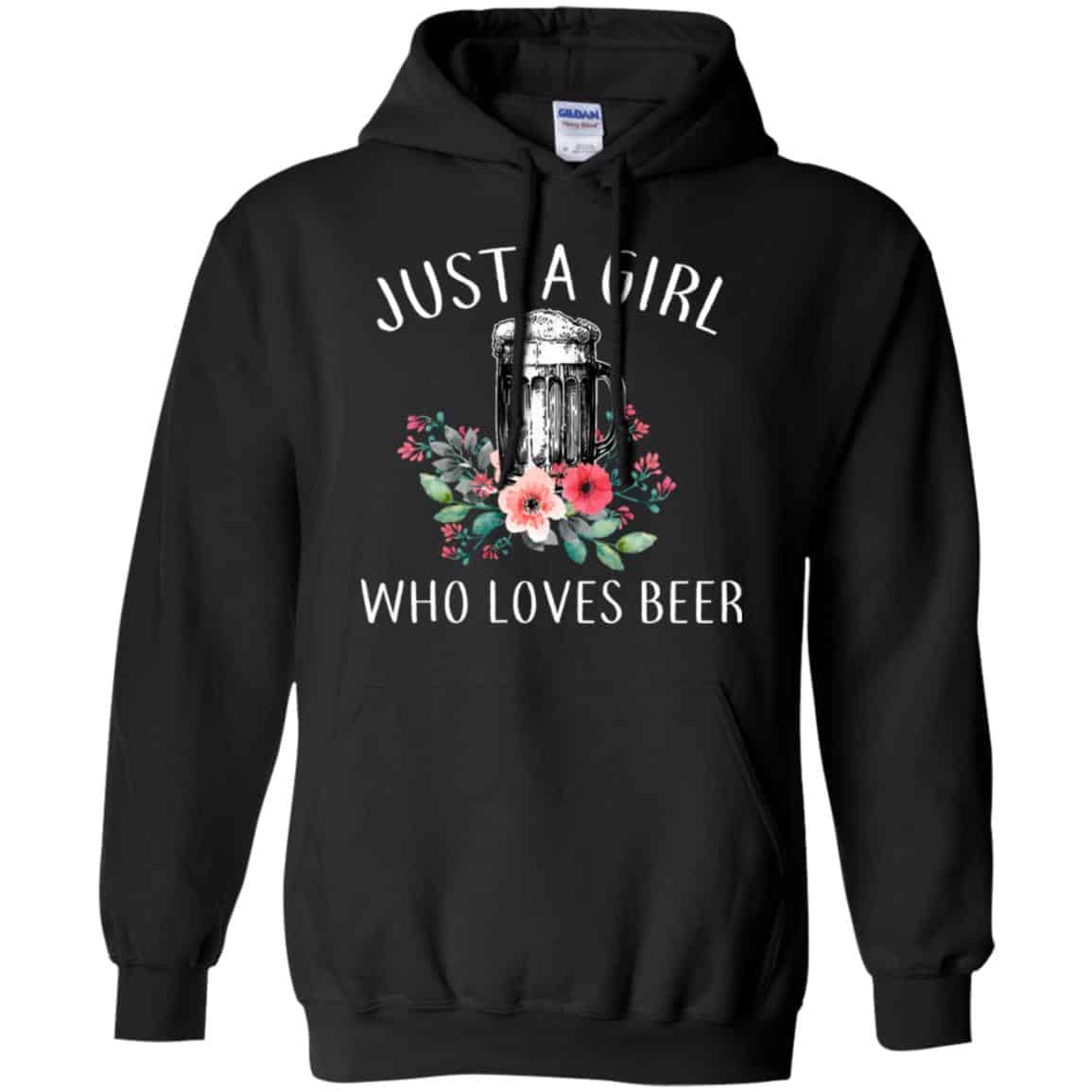 Beer Lovers: Just A Girl Who Loves Beer T-Shirts, Hoodie, Tank