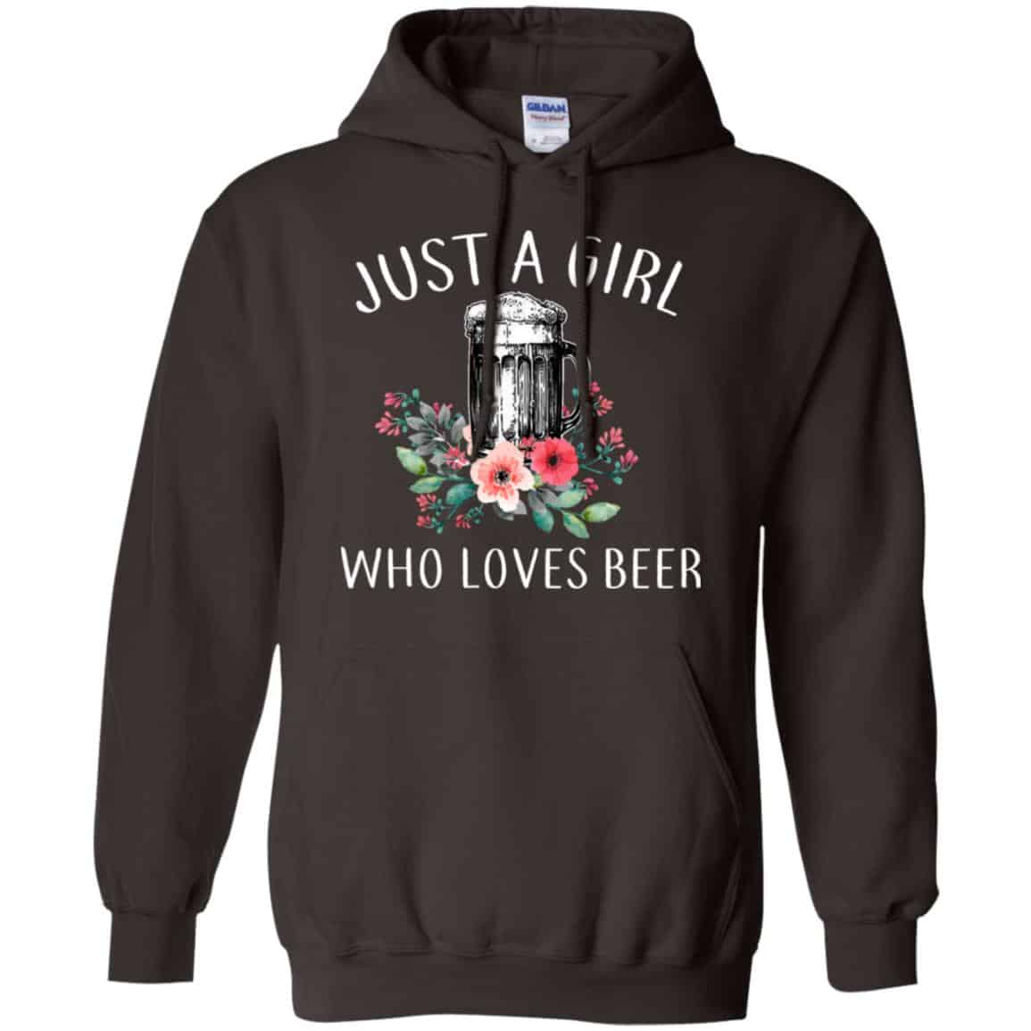 Beer Lovers: Just A Girl Who Loves Beer T-Shirts, Hoodie, Tank