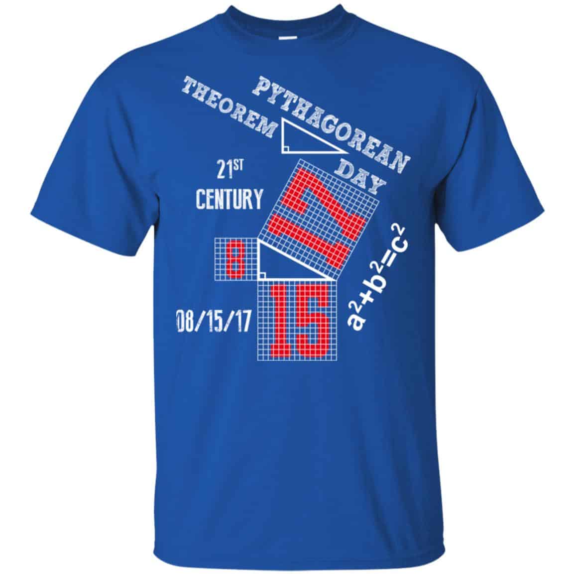 Pythagorean Theorem Day August 2017 Shirt, Hoodie, Tank