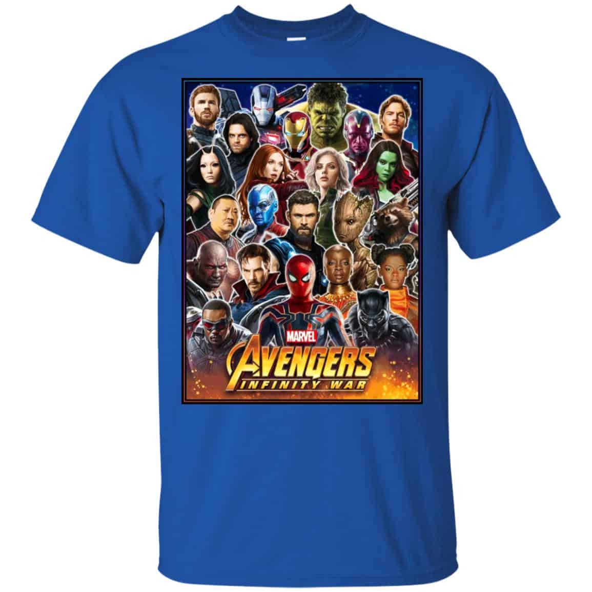 Marvel Avengers Infinity Wars Team T-Shirts, Hoodie, Tank